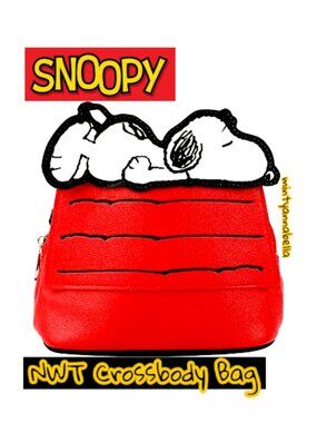 Snoopy🆕️Crossbody Bag | Officially Licensed: Authentic Peanuts Merchandise